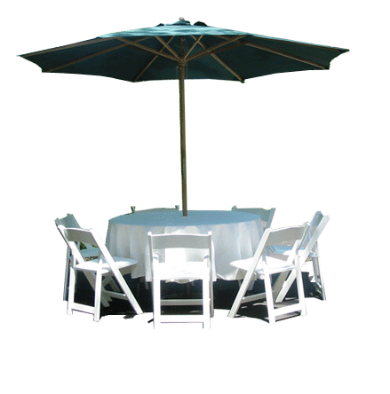 All Seasons Umbrella Tables